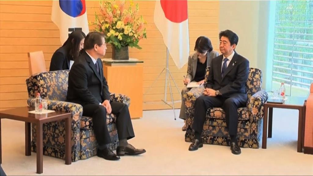 韓總統特使向日揆簡報出訪美朝成果