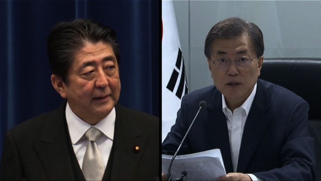 韓總統與日美領袖商北韓問題