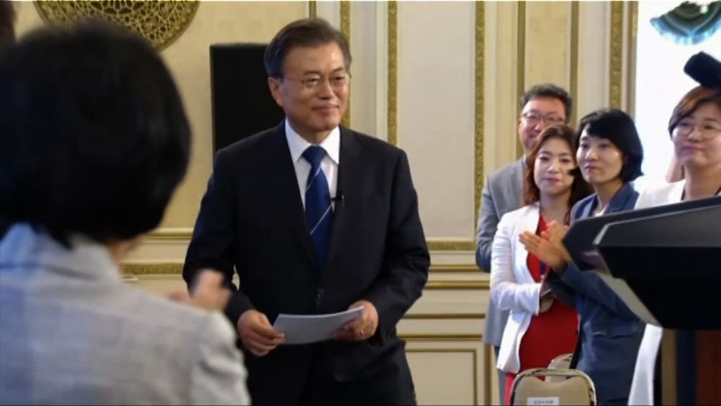 文在寅積極推動美國和北韓對話 