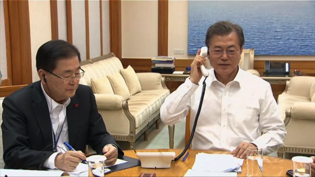 韓美同意押後軍演　兩韓下周二會談