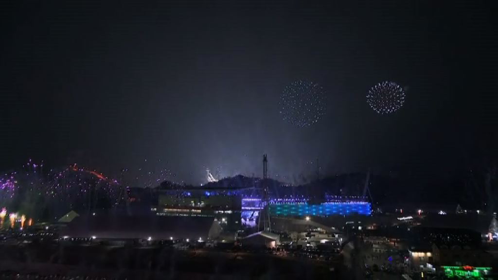 平昌冬奧零下3度下揭幕