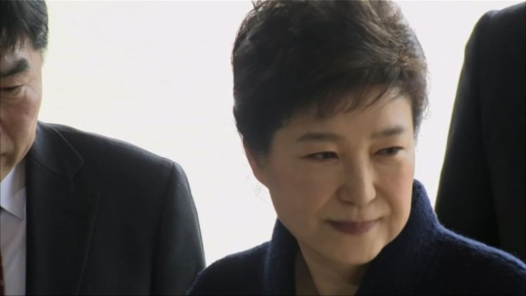 朴槿惠周二於拘留所接受盤問