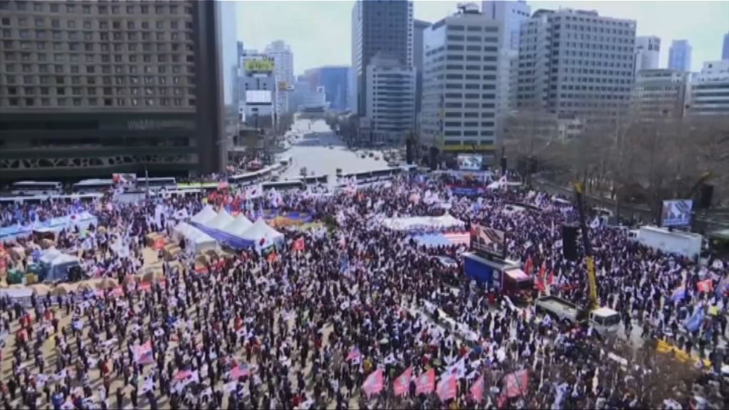 南韓有民眾集會要求釋放朴槿惠
