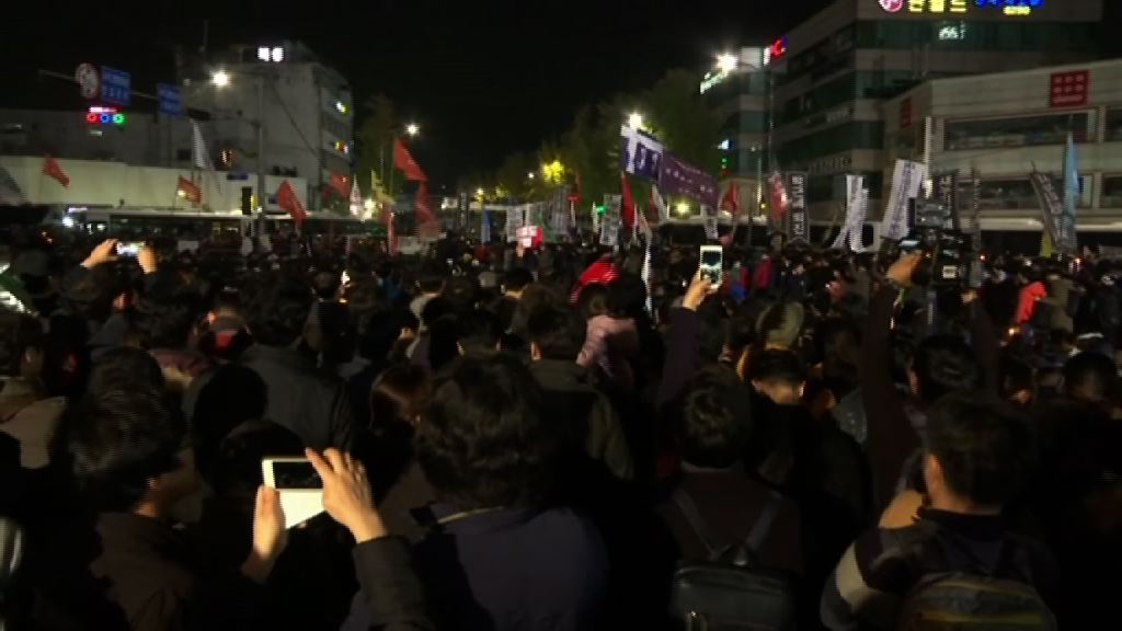 首爾集會或成風波走向分水嶺