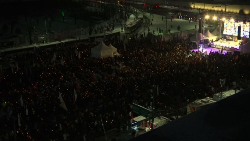 首爾繼續有反朴槿惠集會