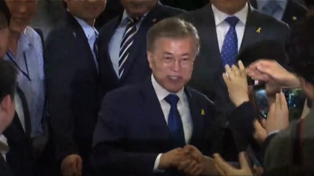 票站調查文在寅領先　得票率逾四成