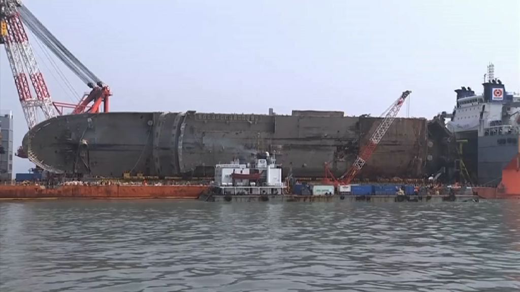 南韓當局疑發現歲月號失蹤者遺骨