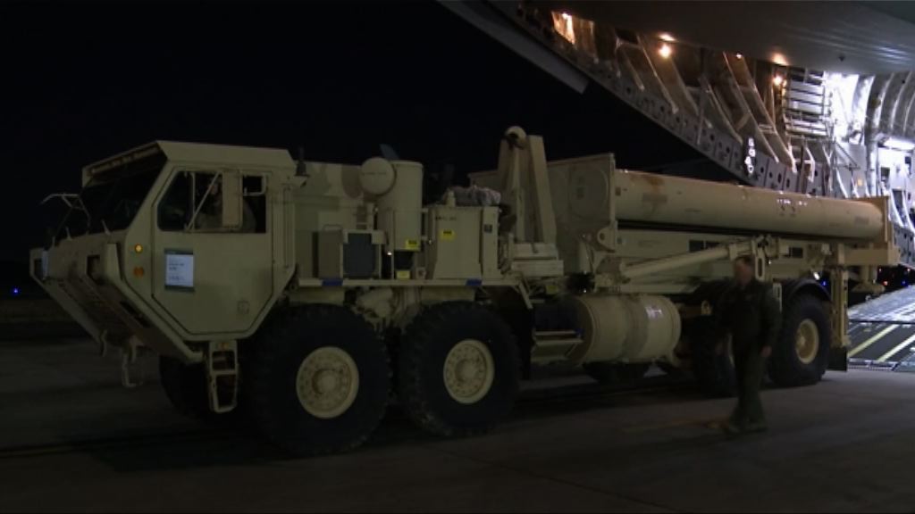 薩德系統料最快下月初服役