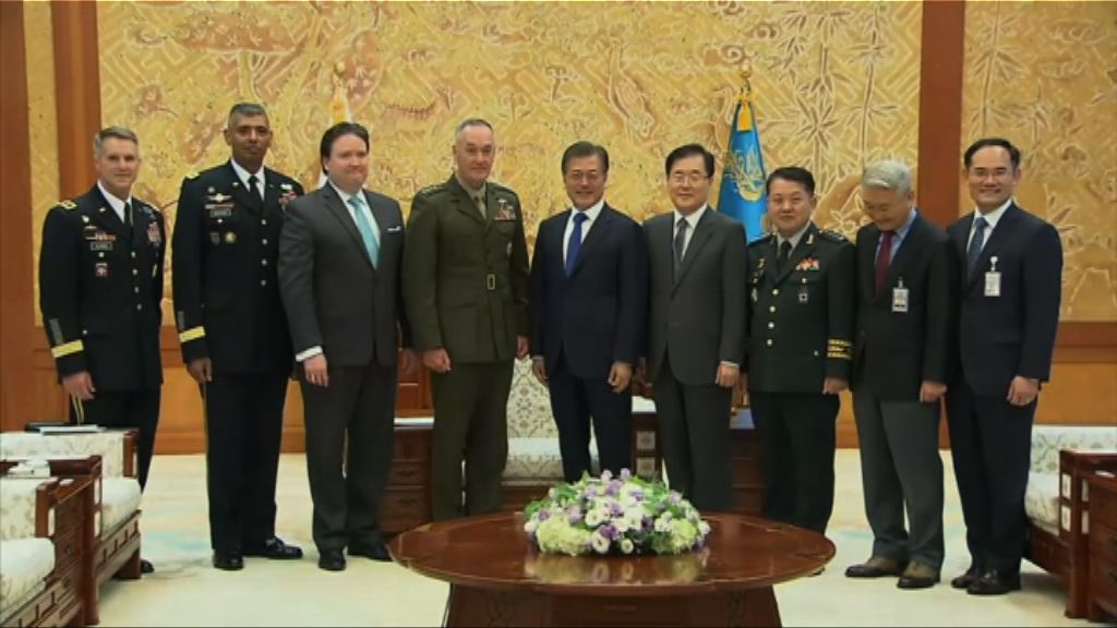 文在寅強調須和平解決北韓核問題