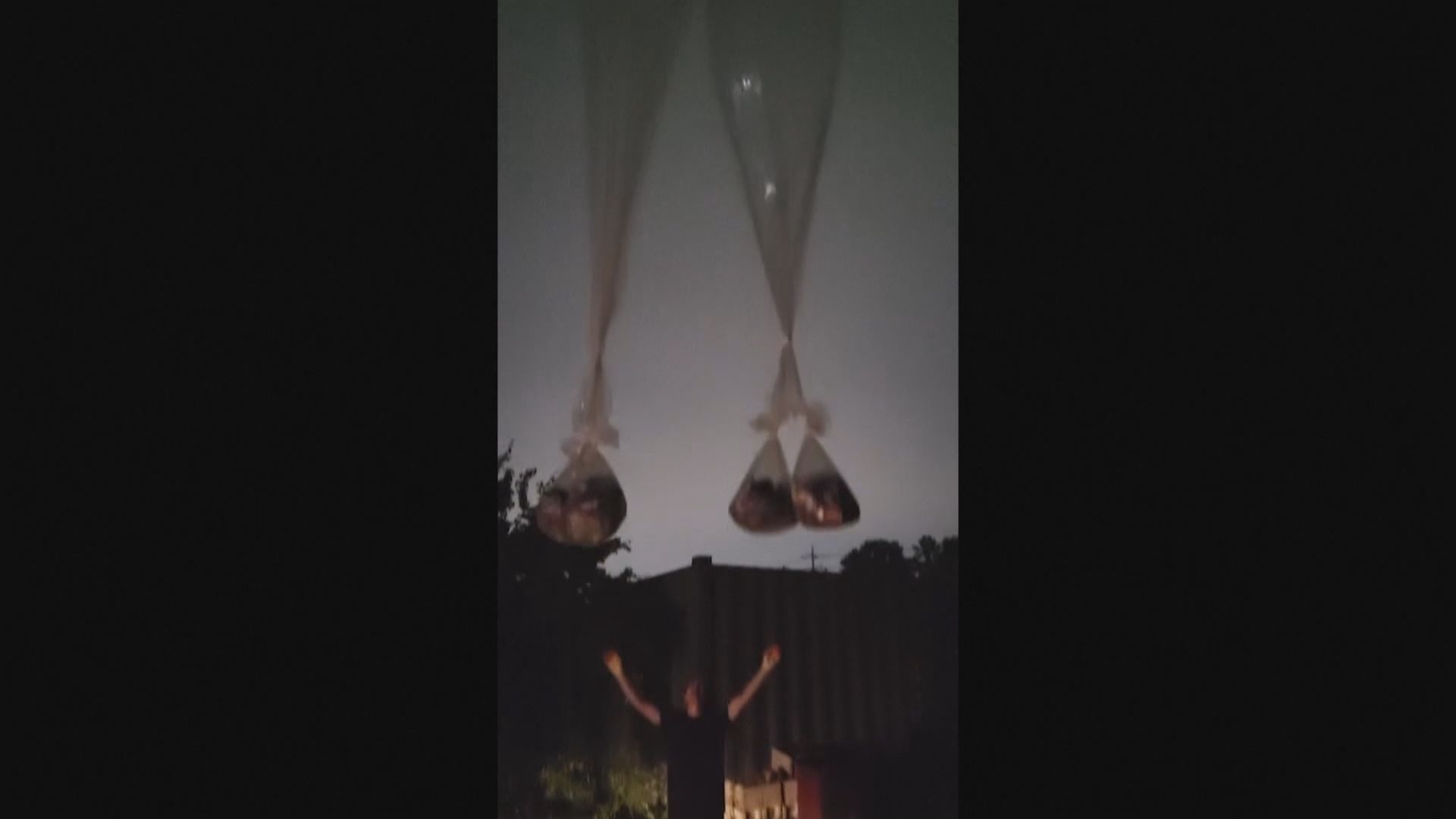 南韓脫北者團體以氣球運送醫療物資到北韓境內