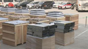 海關破兩宗利用內河船走私案 檢獲逾2億元貨品