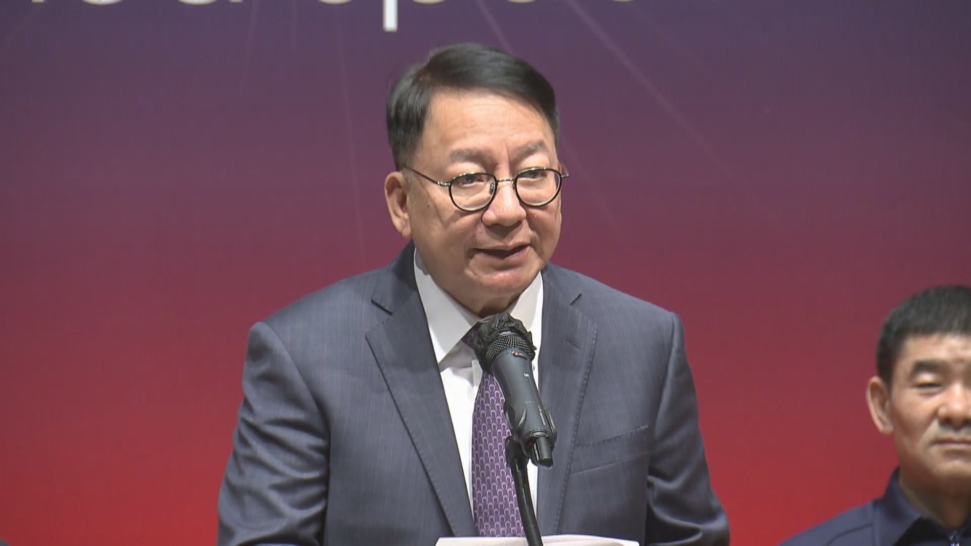 航天展開幕 陳國基：啟發青少年對航天科技的興趣