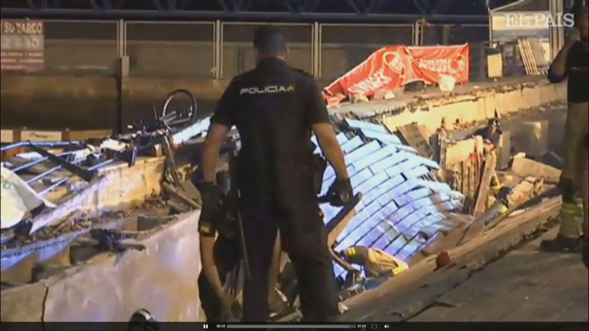 西班牙音樂節塌平台逾300人傷