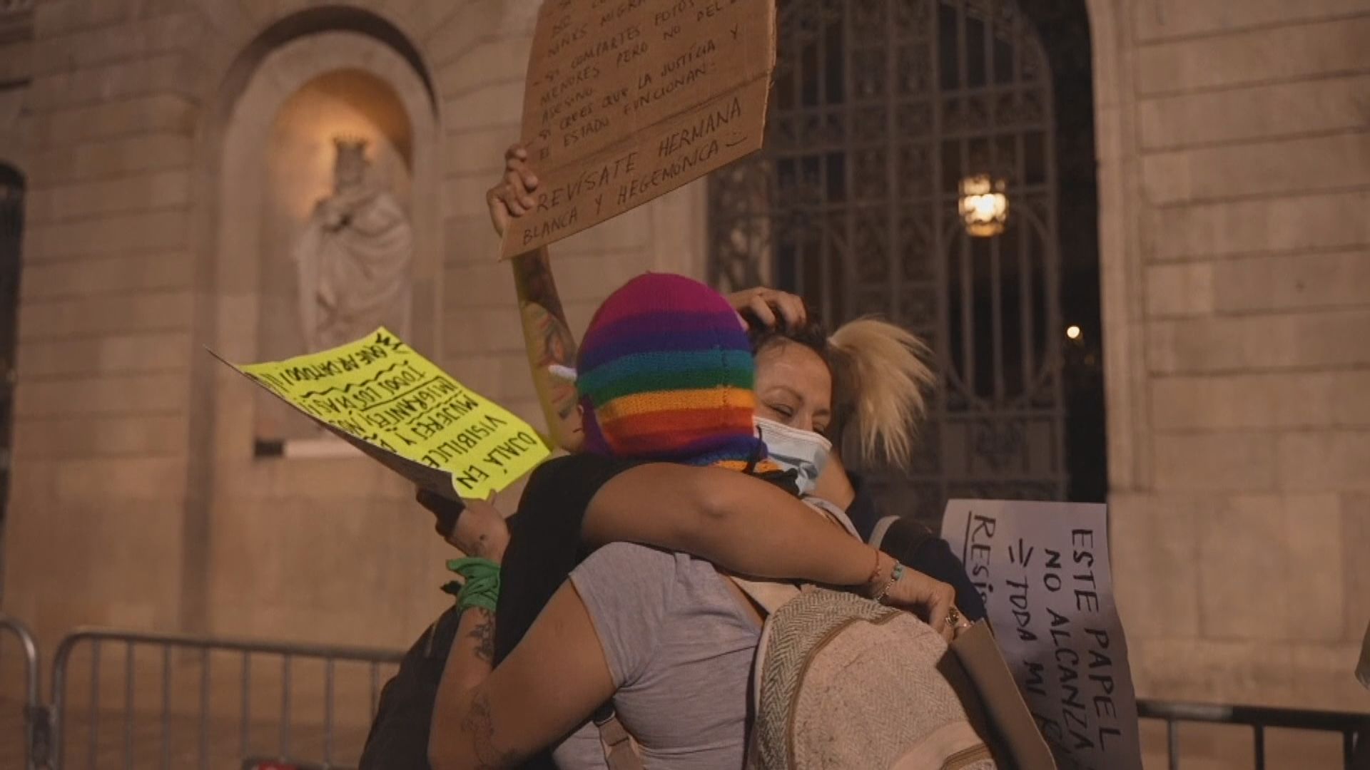 西班牙年幼姐妹疑遭父殺害　多處示威抗議針對女性暴力