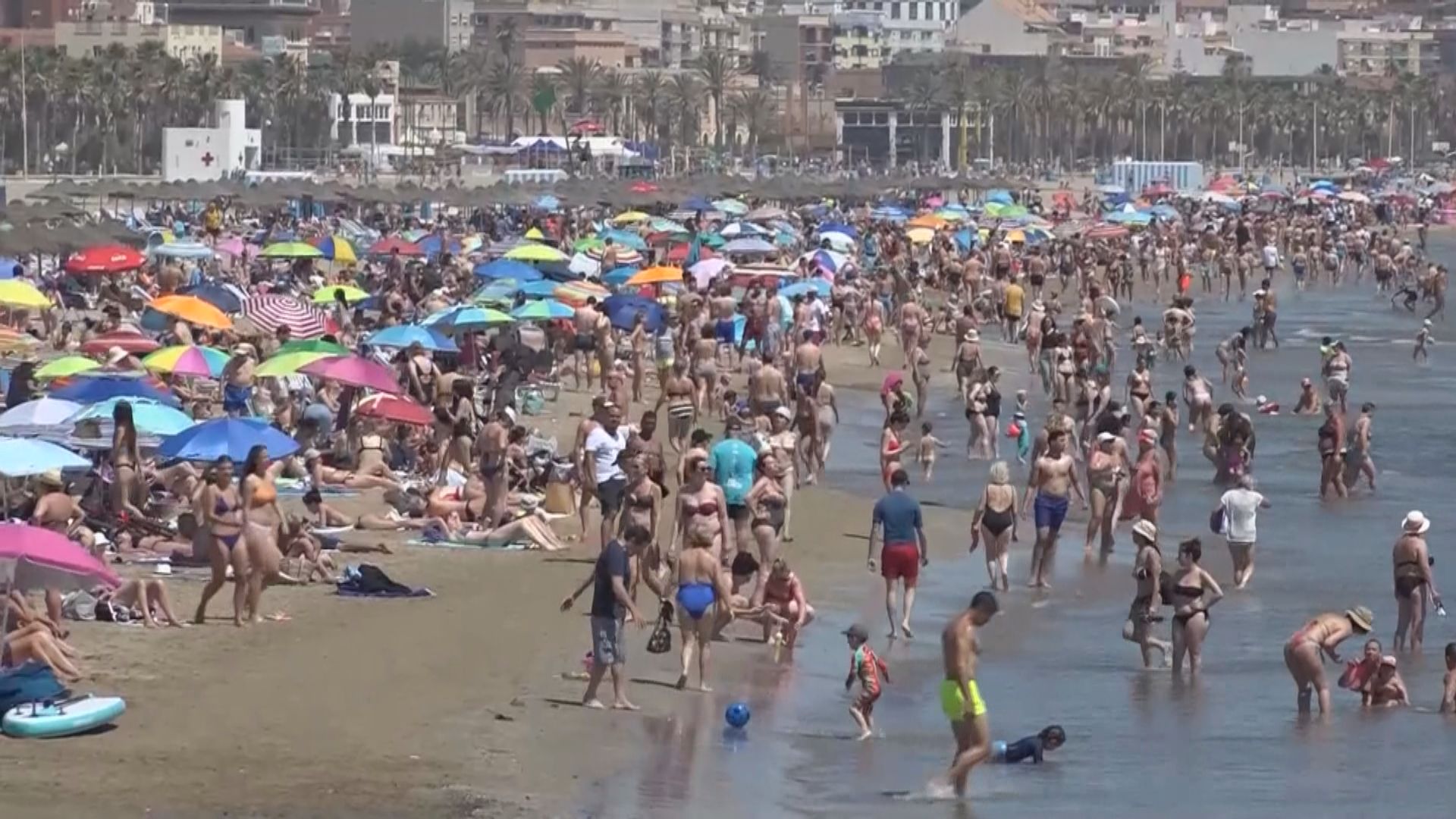 熱浪侵襲西班牙南部　氣溫或升至43度