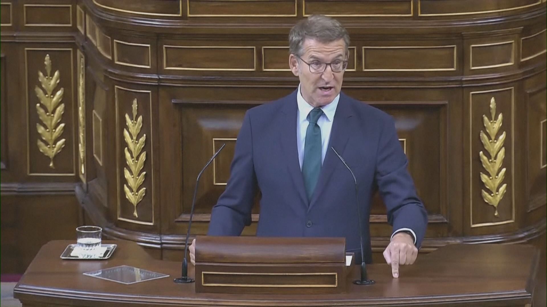 西班牙選舉首相次輪投票 費霍爭取出任首相失敗