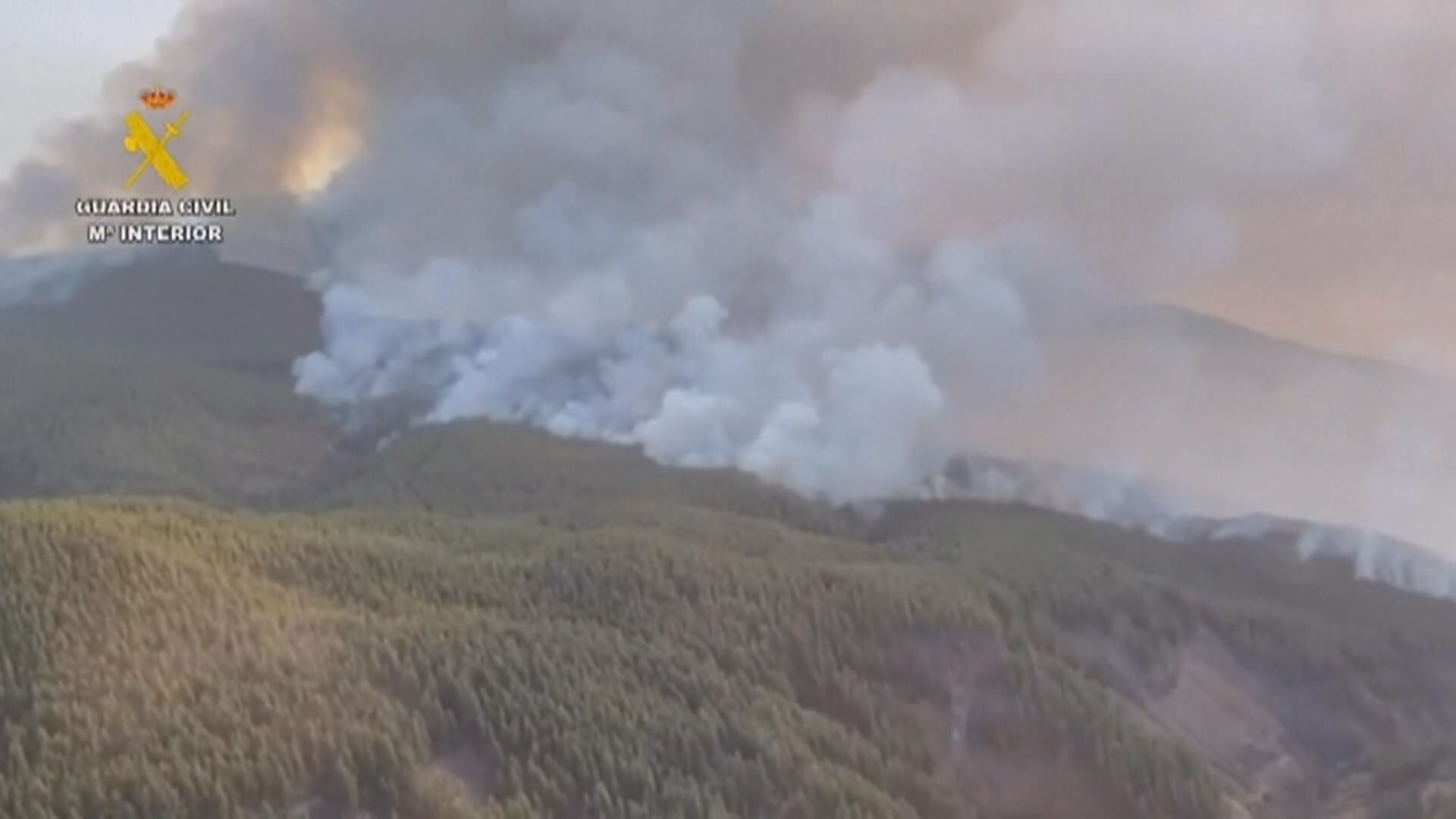加那利群島山火失控逼近首府 居民要疏散或留在室內