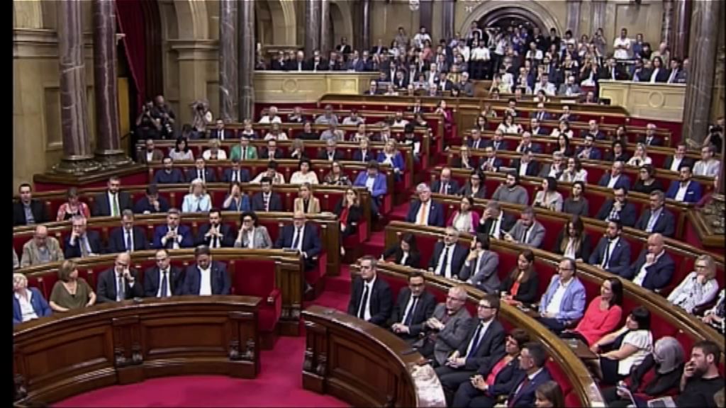 加泰多個黨派要求正式宣布獨立