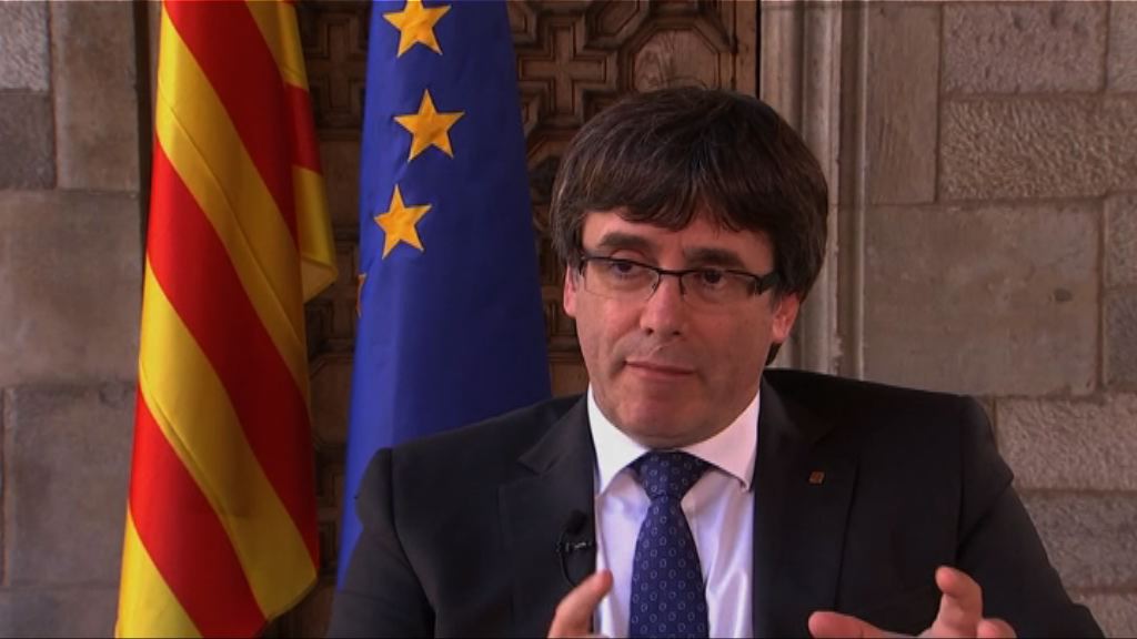 加泰羅尼亞轟歐盟漠視獨立訴求