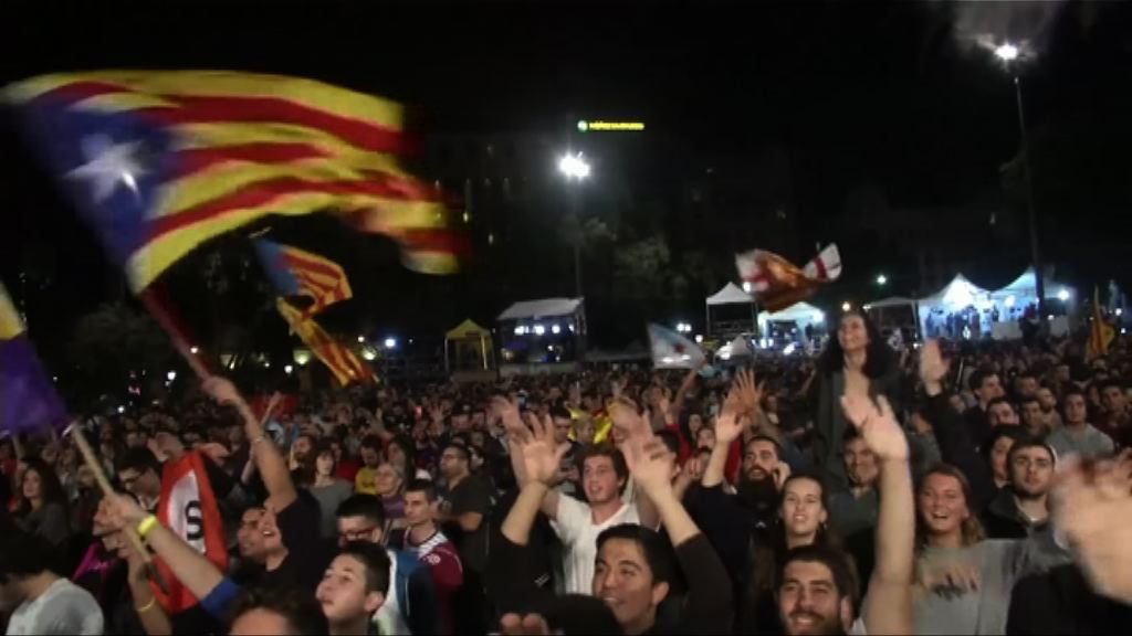 九成加泰羅尼亞選票贊成獨立