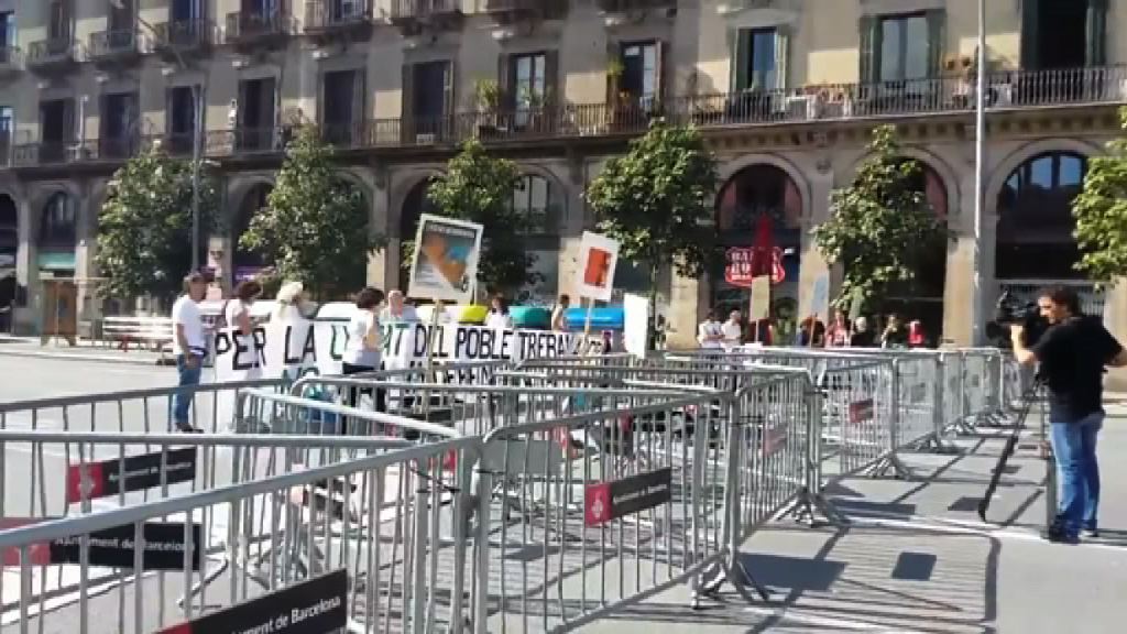 議會會議前夕巴塞羅那保安加強