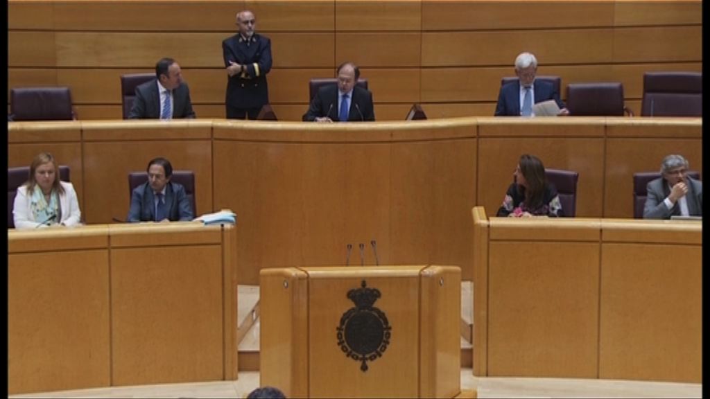 西班牙參議院通過授權接管加泰