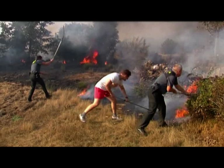 西班牙西北部山火仍未受控