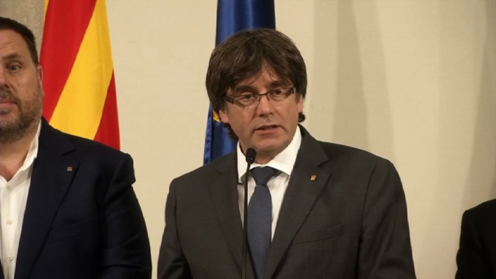 【強硬應對】倘普伊格蒙特宣布加泰獨立或被拘