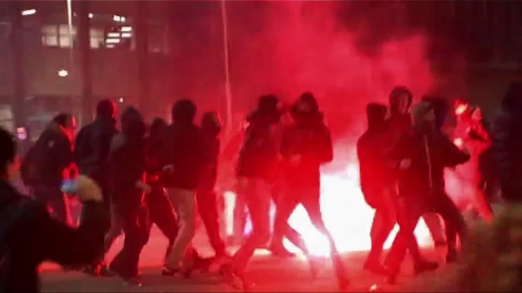 球迷在歐霸盃前爆衝突五人被捕