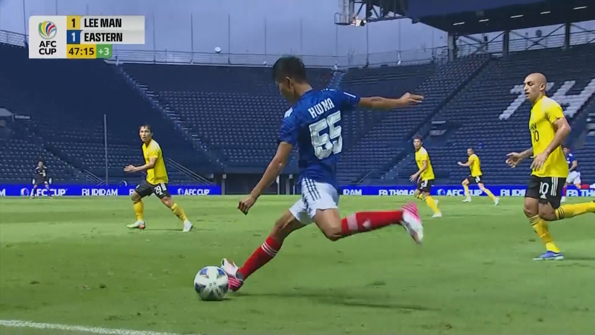 亞協盃　東方龍獅跨區四強主場鬥中亞冠軍