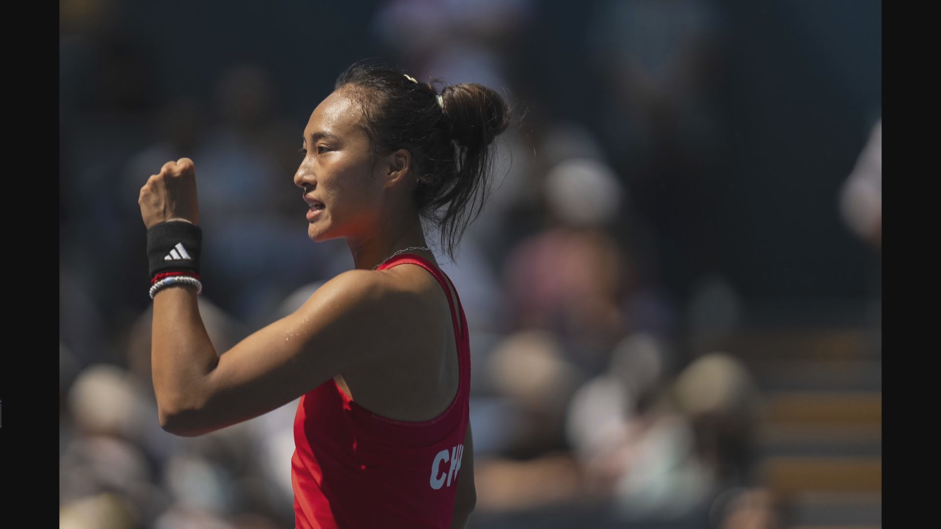 杭州亞運 網球女單決賽鄭欽文擊敗朱琳