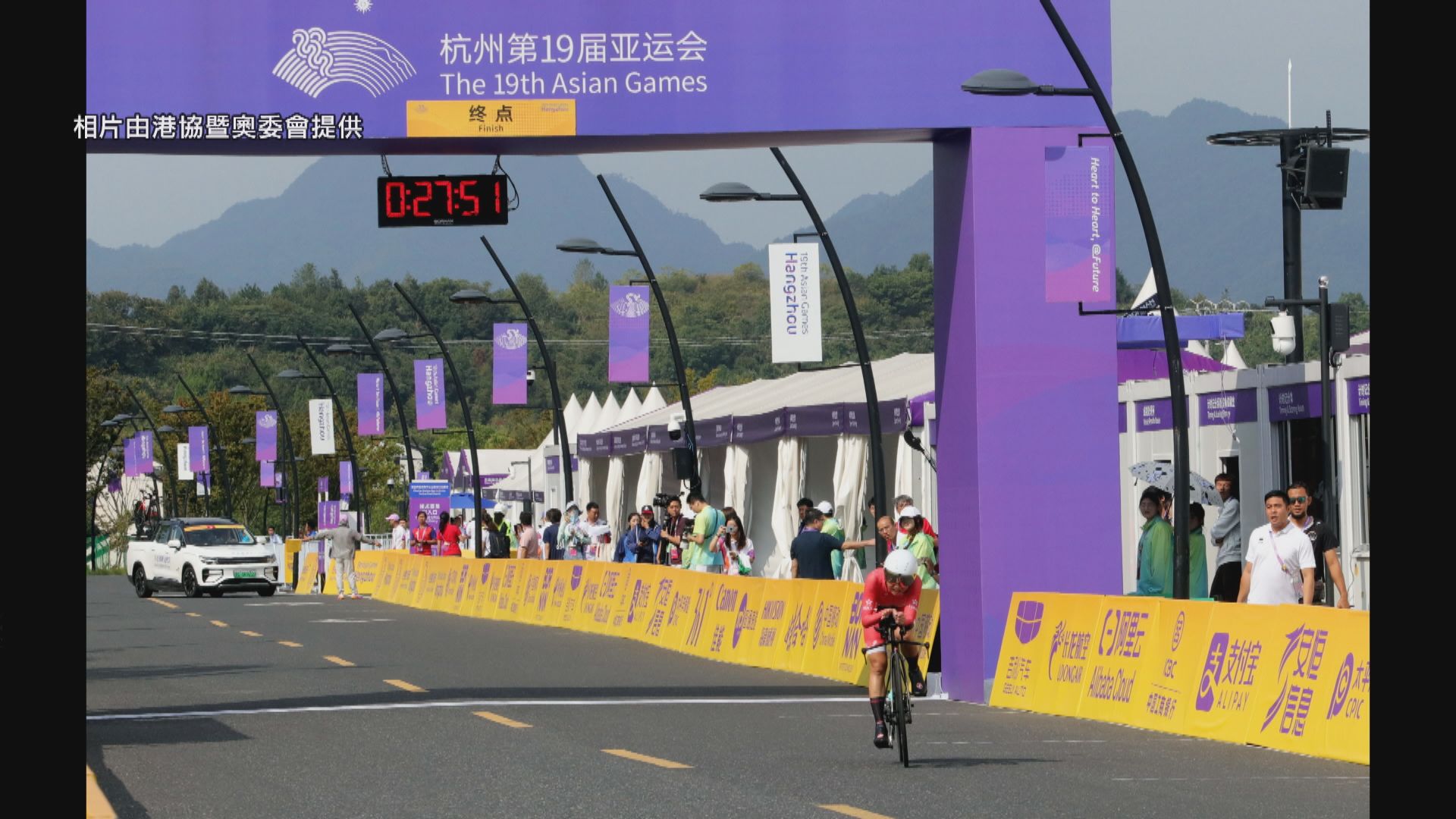 杭州亞運公路單車個人計時賽 梁穎儀名列第四