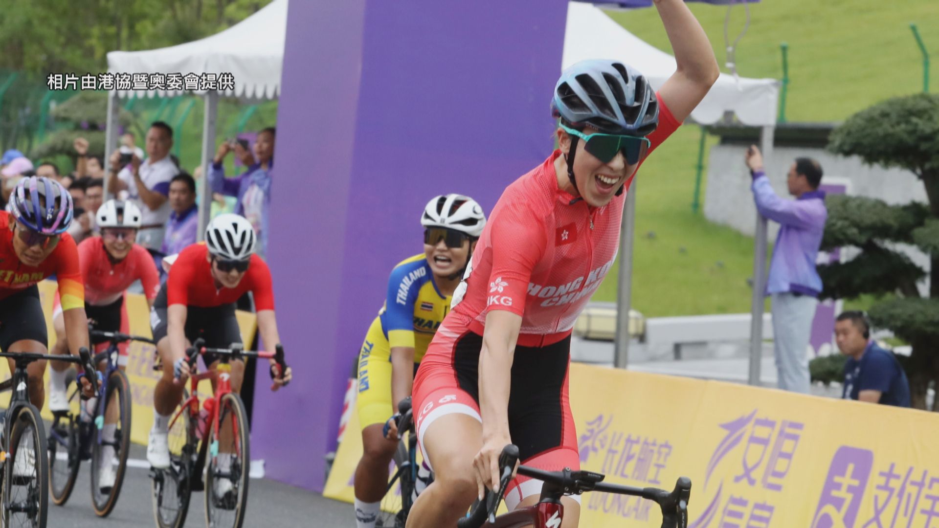 杭州亞運 楊倩玉女子公路賽奪金創歷史