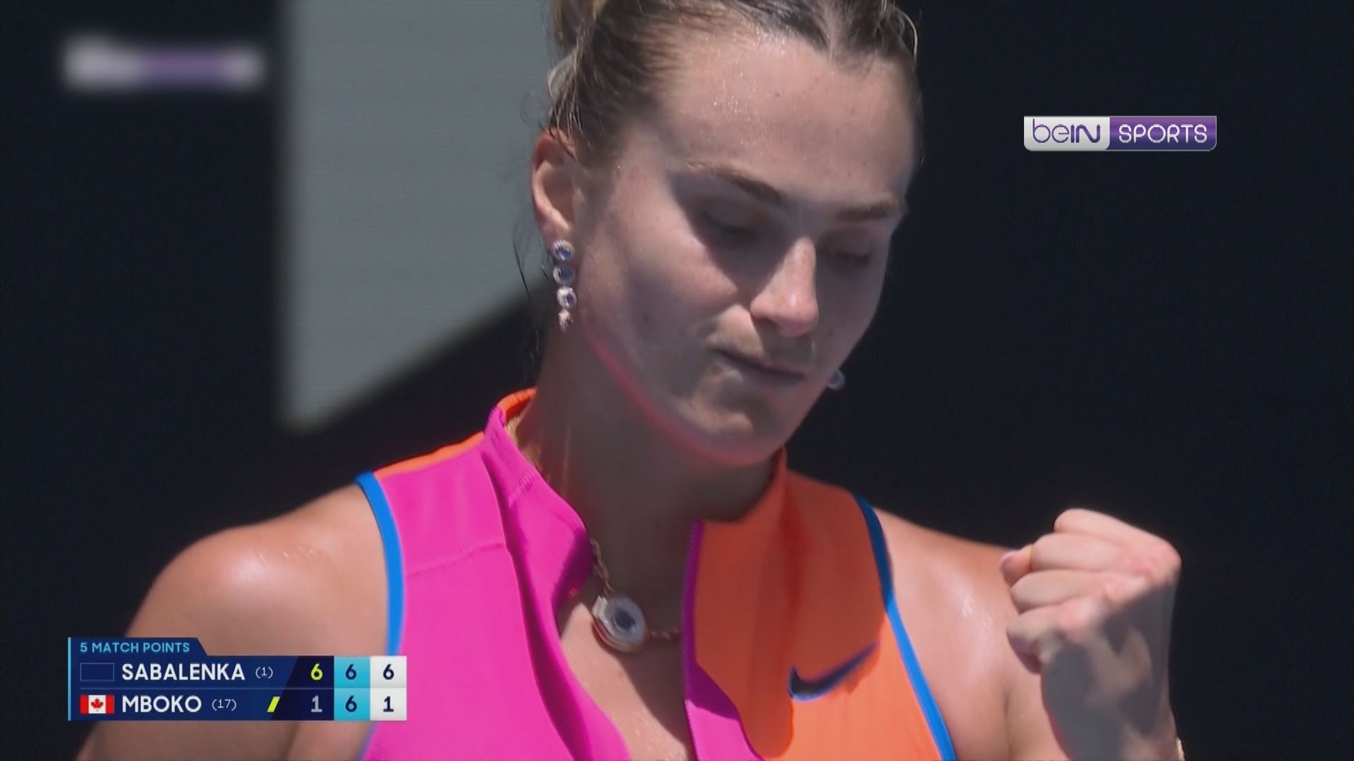 澳網　莎芭列卡挫晏寶高　連續4屆闖女單八強