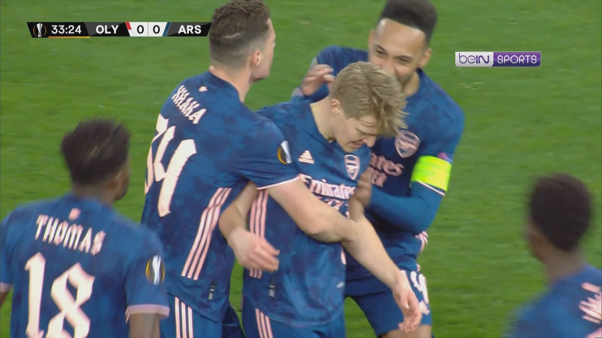 歐霸　奧林比亞高斯1:3阿仙奴