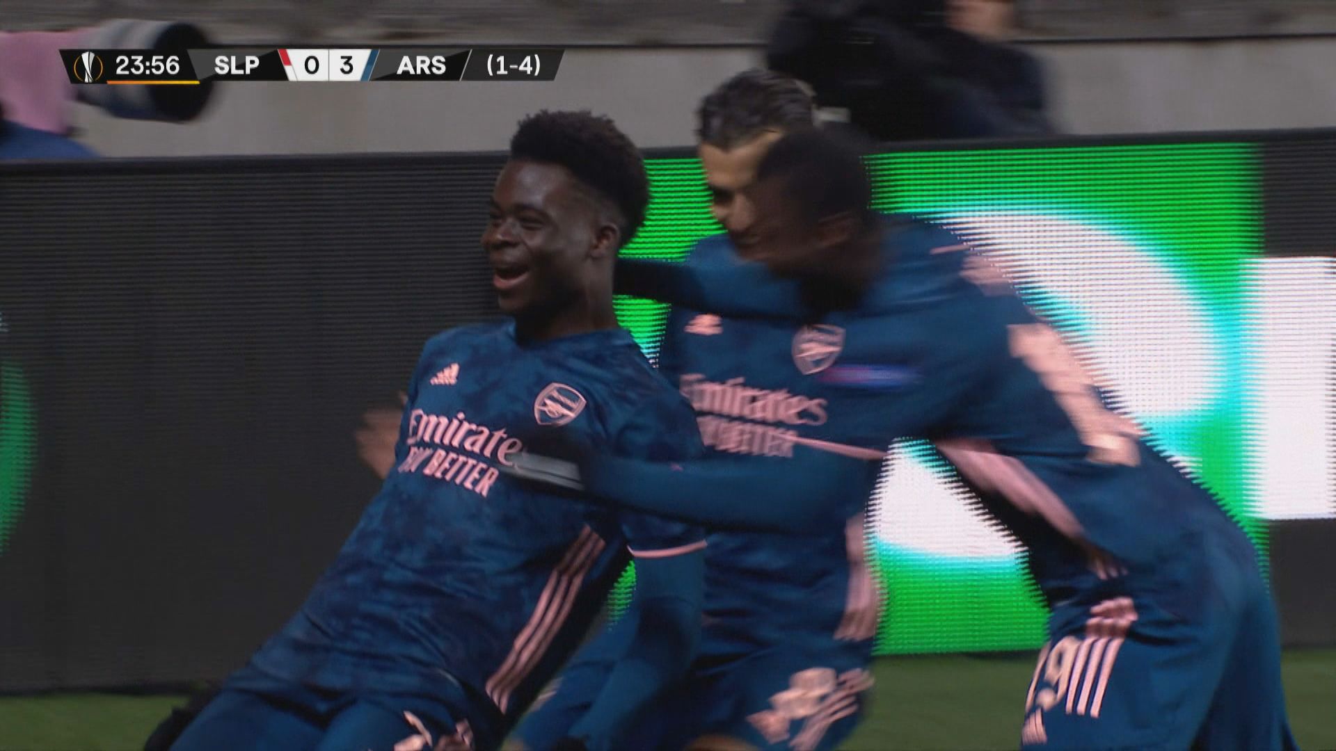 歐霸　布拉格斯拉維亞 0:4 阿仙奴 (1:5)