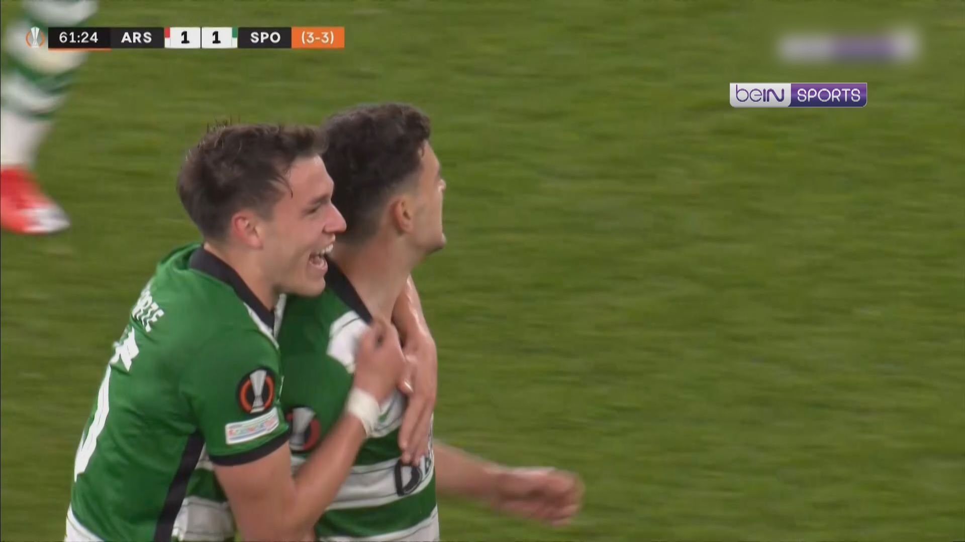 歐霸盃十六強次回合　士砵亭12碼淘汰阿仙奴