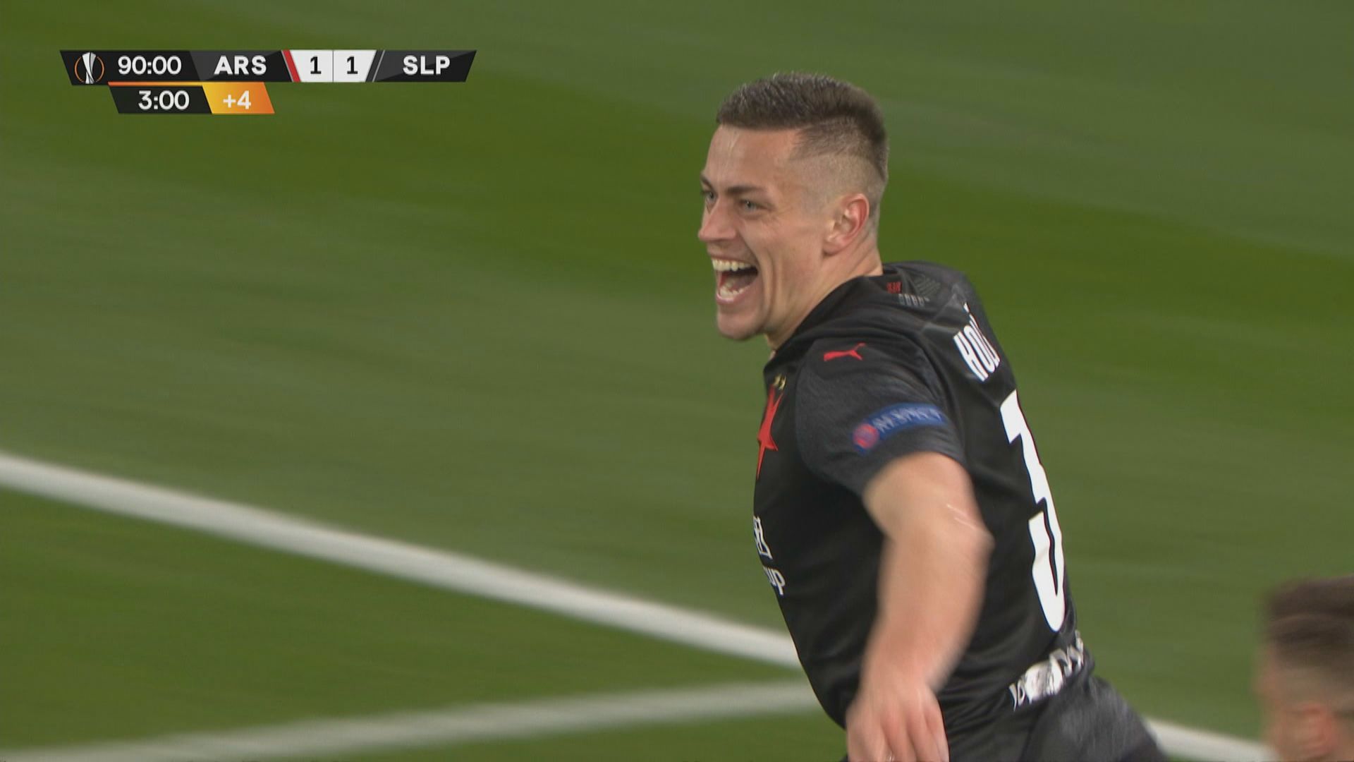 歐霸盃八強　阿仙奴1:1布拉格斯拉維亞