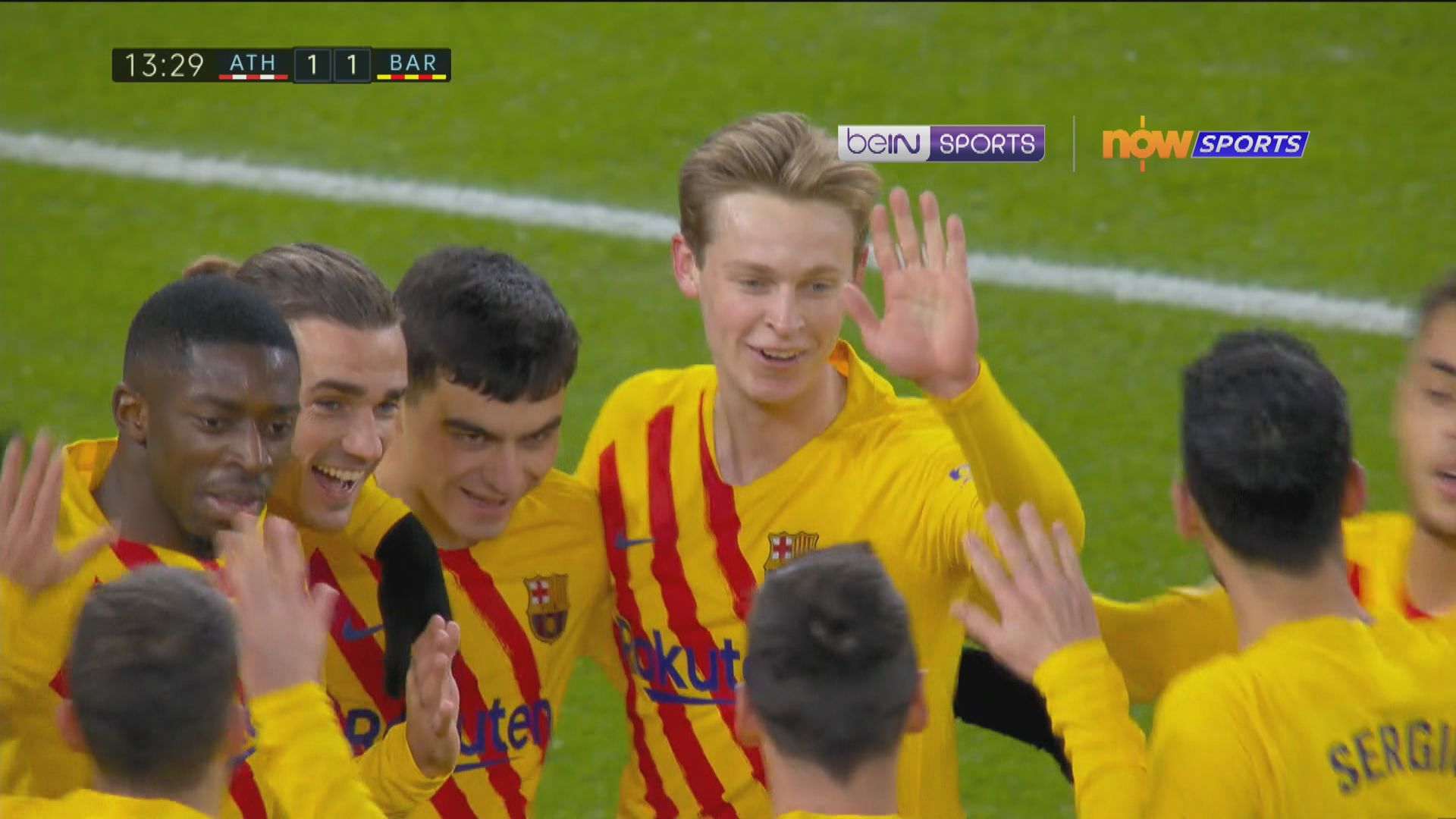 西甲　畢爾包2:3巴塞羅那