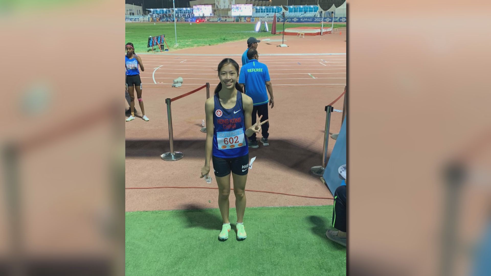 亞少田徑賽　白凱文跨欄奪金　李紫桃百米摘銅
