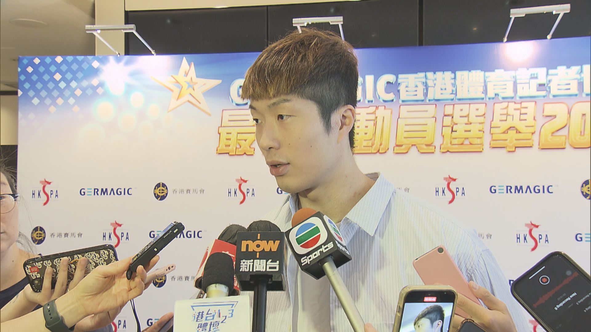 張家朗連績兩年獲選體記最佳男子運動員