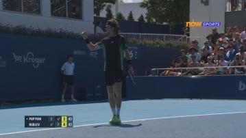 辛辛那堤網球賽　盧比利夫激戰3個半小時反勝樸比連