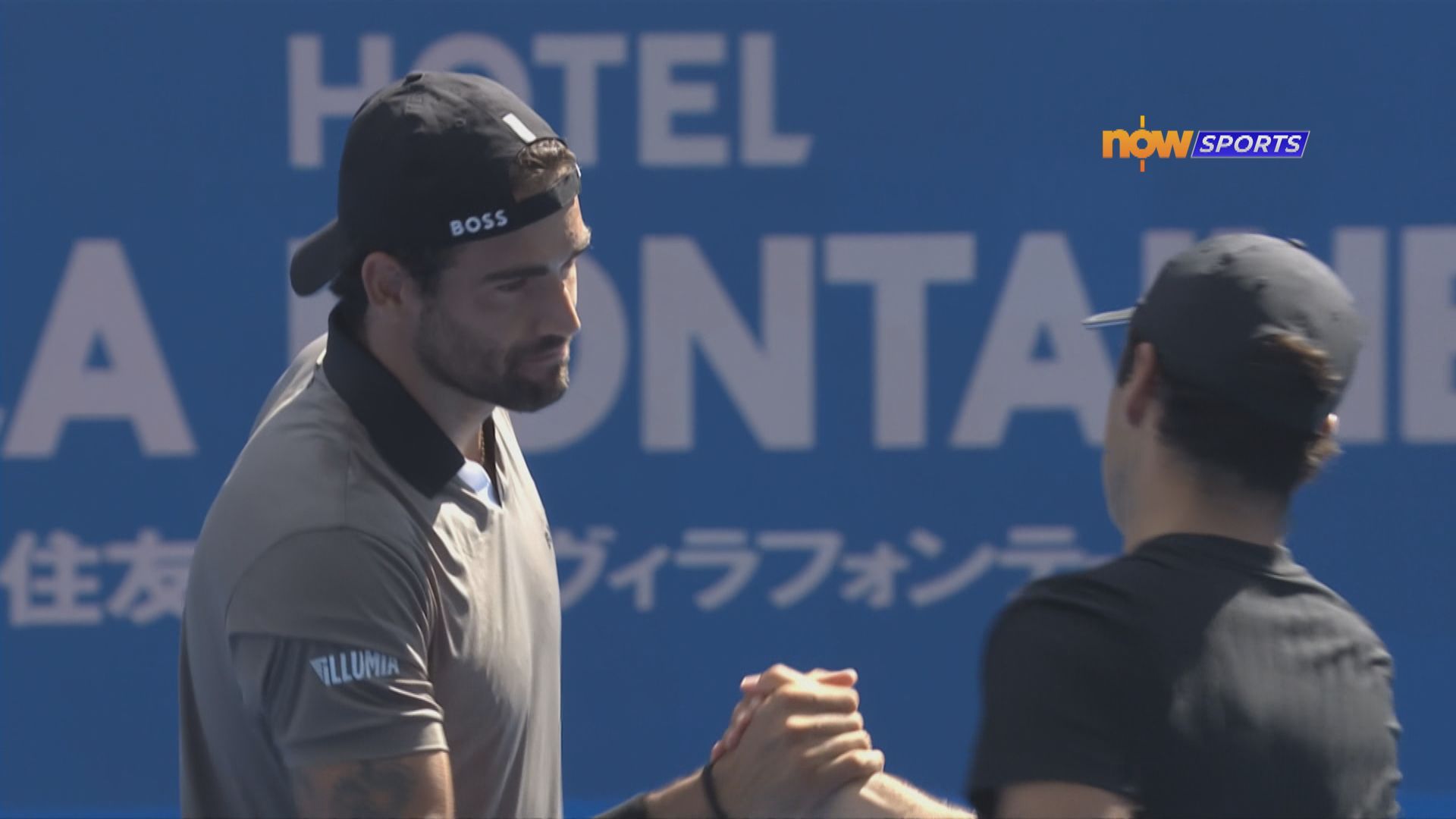 日本網球公開賽　貝利天尼首圈挫蒙拿