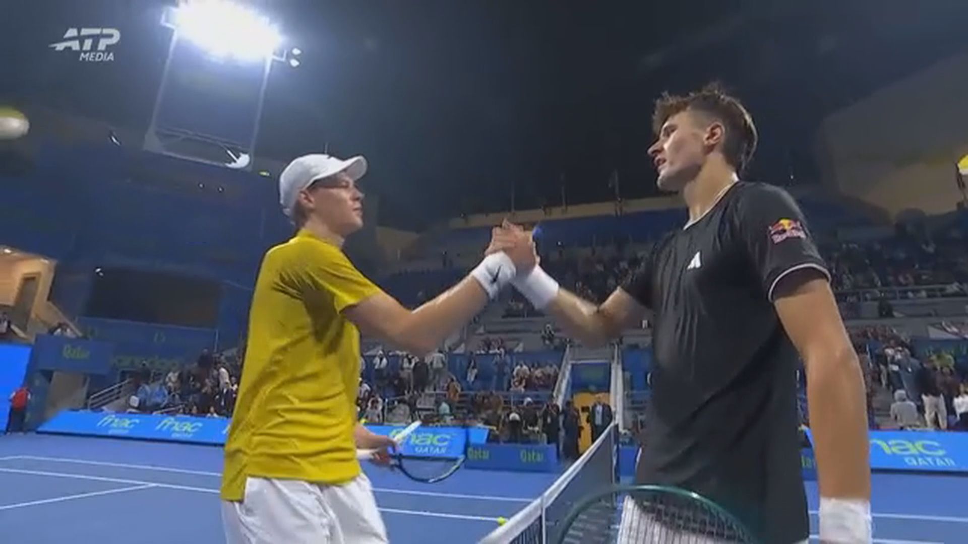 卡塔爾網球公開賽　冼拿負文錫男單八強出局