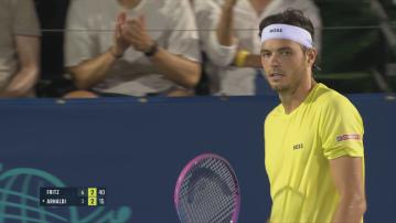 華盛頓男子網球公開賽　費歷斯挫艾拿迪打入八強