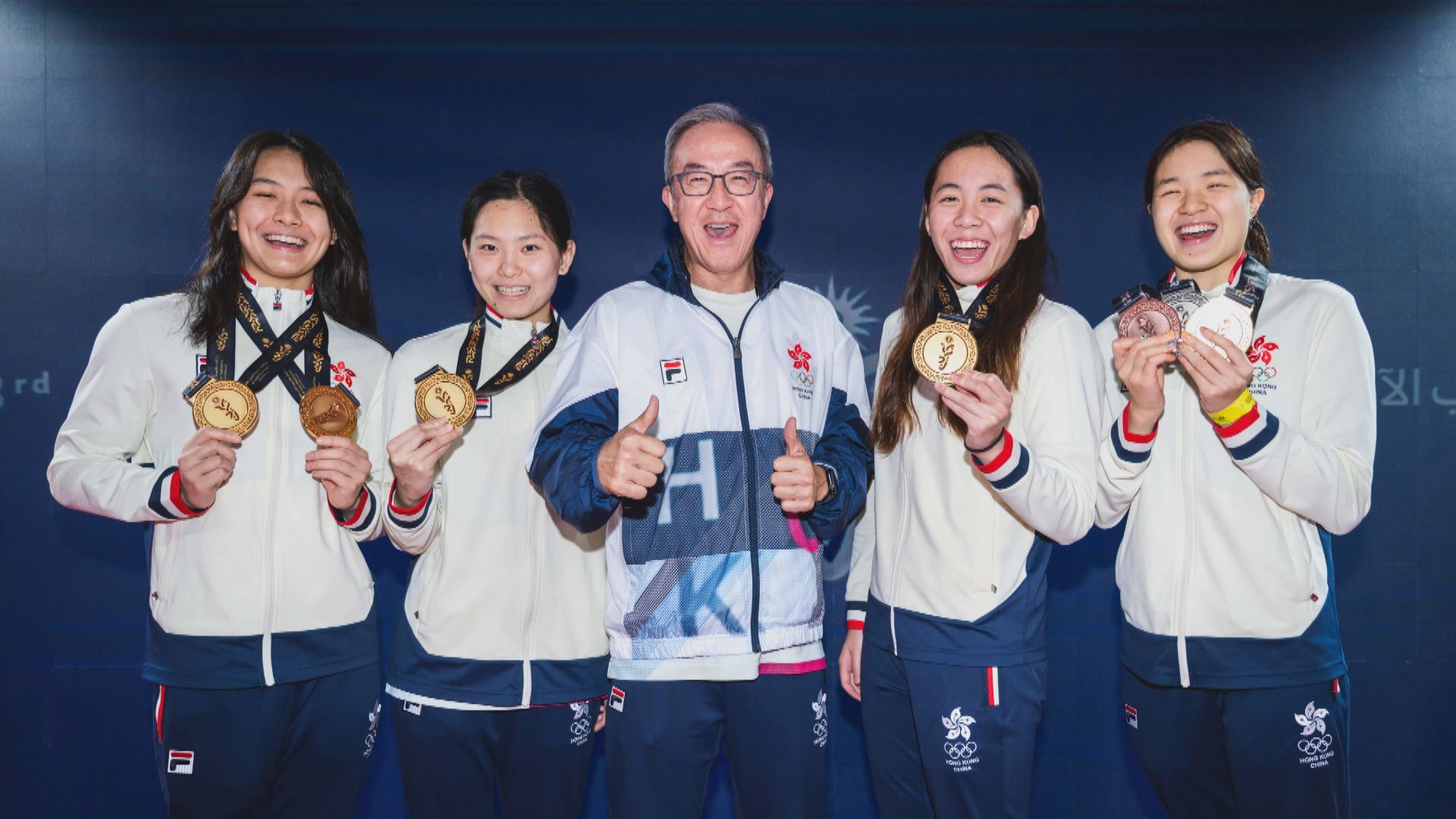 亞青運　李芯瑤女子50自奪港隊第一金　女子4x100自接力再添金