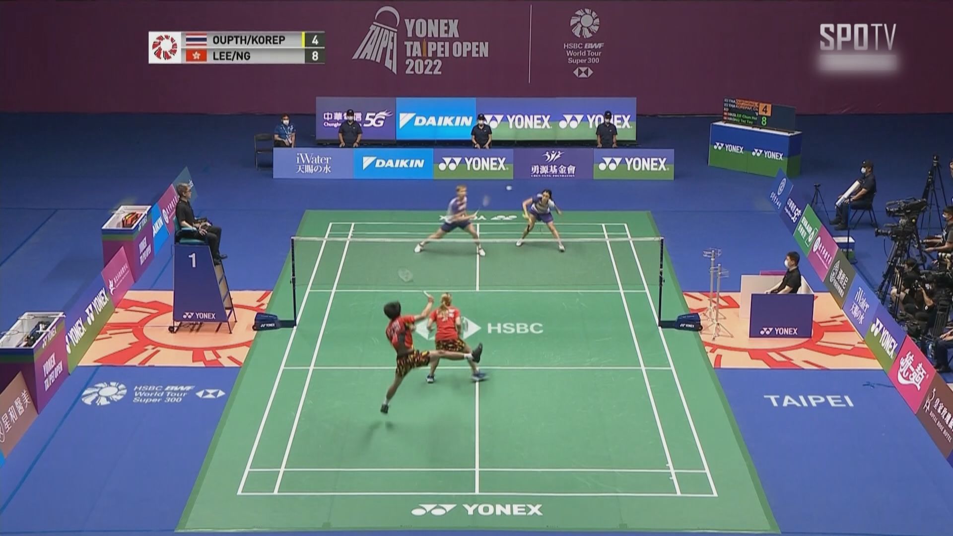 台北羽毛球公開賽　吳芷柔李晉熙奪混雙冠軍