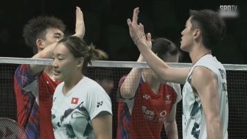 澳洲羽毛球公開賽 鄧俊文及謝影雪混雙四強出局