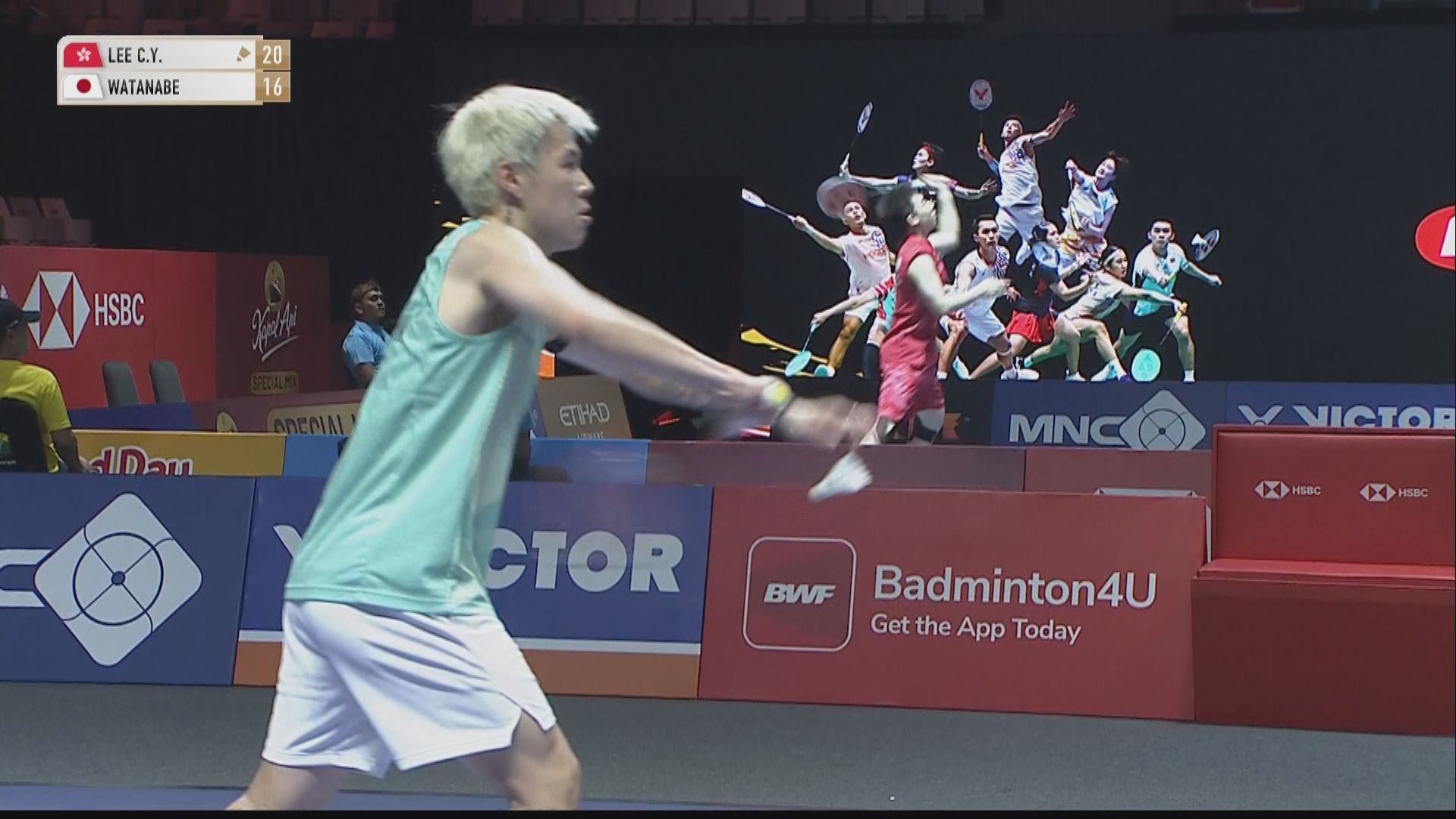 印尼羽毛球公開賽　李卓耀險勝渡邊航貴闖男單十六強