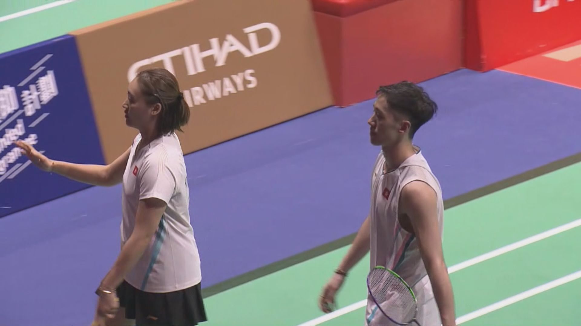 香港公開羽毛球錦標賽　鄧俊文及謝影雪負印尼組合混雙八強止步